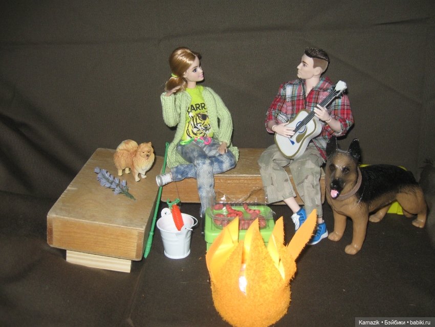 Репетиция похода — Разные шарнирные куклы (не БЖД): редкие