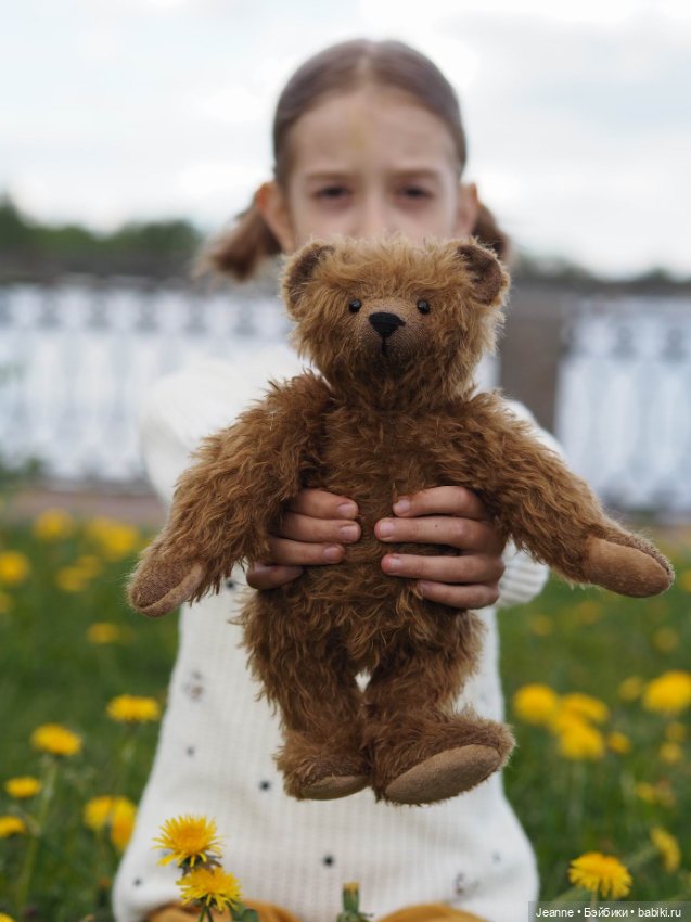 Пуговка — Авторские мишки Тедди и друзья: фото (фото 4)