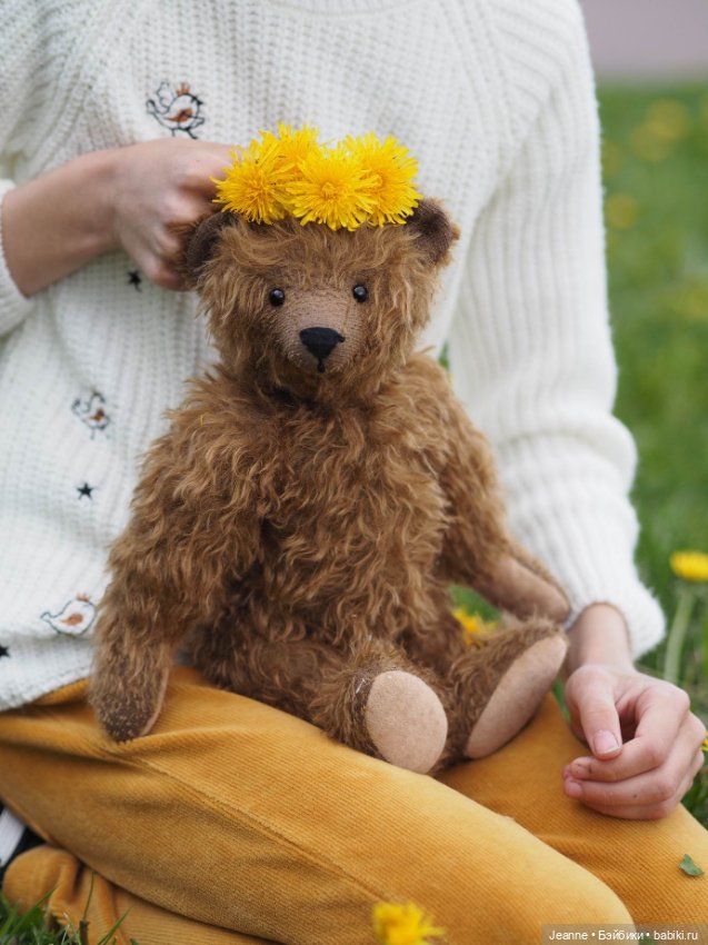 Пуговка — Авторские мишки Тедди и друзья: фото (фото 3)