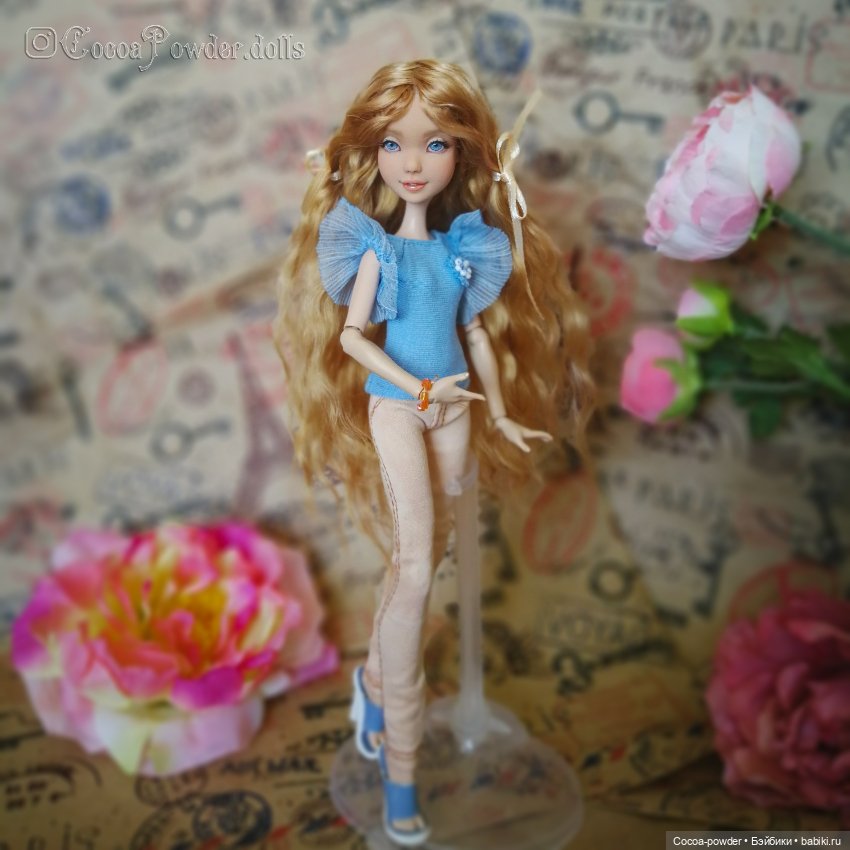 ООАК гибрид Золушки — ООАК и репейнт Принцесс Диснея (Disney): Аниматорс (фото 3)