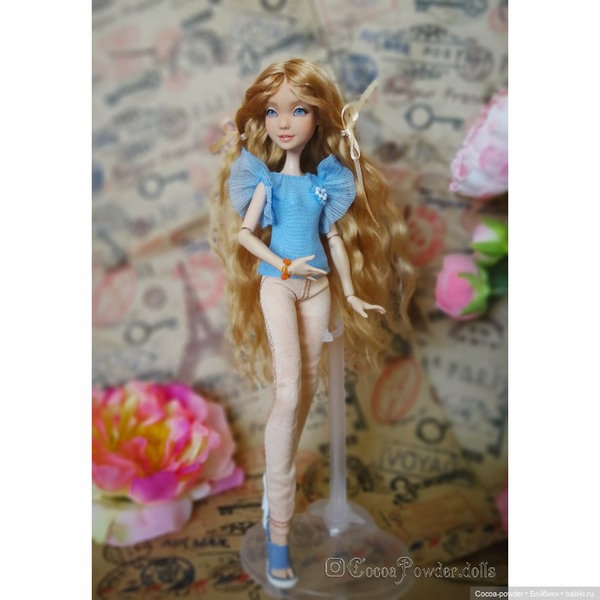 ООАК гибрид Золушки — ООАК и репейнт Принцесс Диснея (Disney): Аниматорс (фото 2)