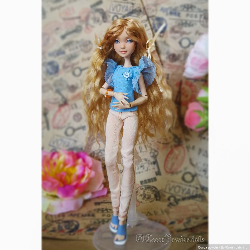 ООАК гибрид Золушки — ООАК и репейнт Принцесс Диснея (Disney): Аниматорс (фото 7)