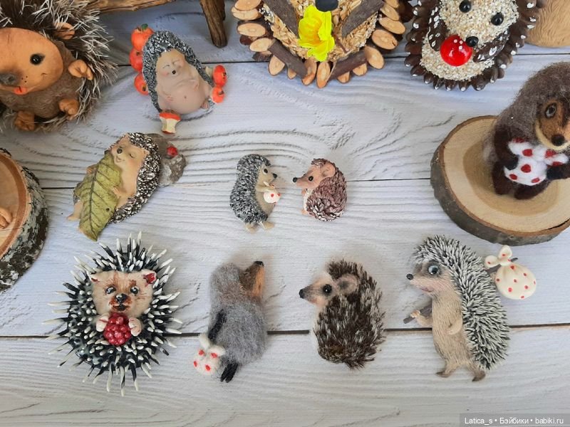 Моя коллекция ёжиков — Домашние коллекции кукол: фото собраний (фото 10)