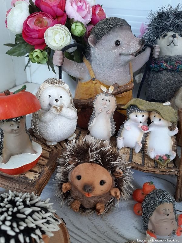 Моя коллекция ёжиков — Домашние коллекции кукол: фото собраний (фото 7)