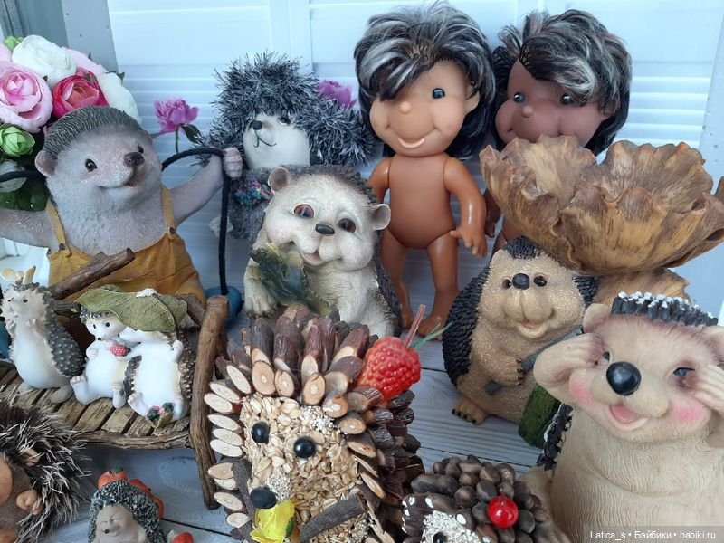 Моя коллекция ёжиков — Домашние коллекции кукол: фото собраний
