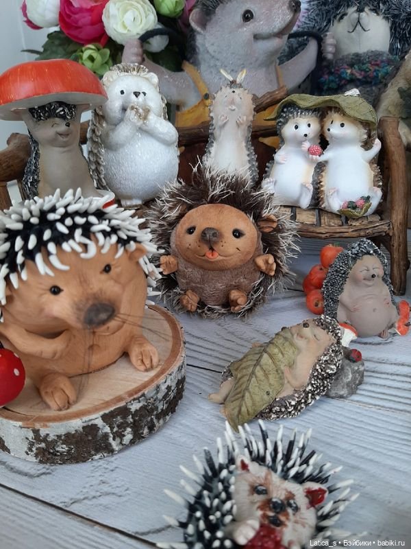 Моя коллекция ёжиков — Домашние коллекции кукол: фото собраний (фото 5)