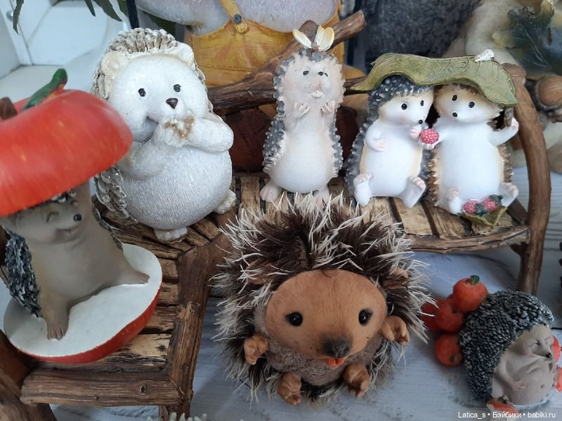 Моя коллекция ёжиков — Домашние коллекции кукол: фото собраний