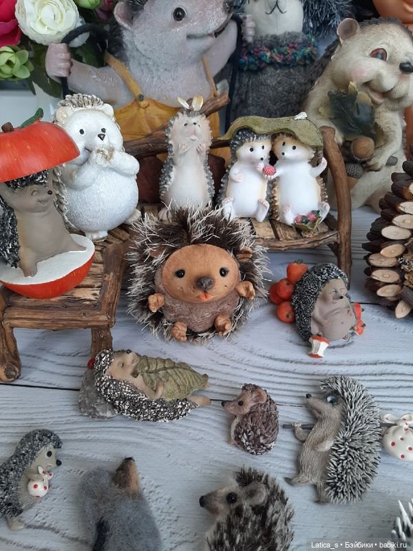 Моя коллекция ёжиков — Домашние коллекции кукол: фото собраний