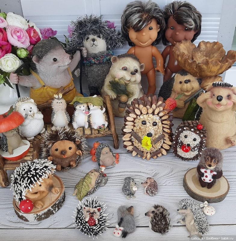 Моя коллекция ёжиков — Домашние коллекции кукол: фото собраний (фото 2)