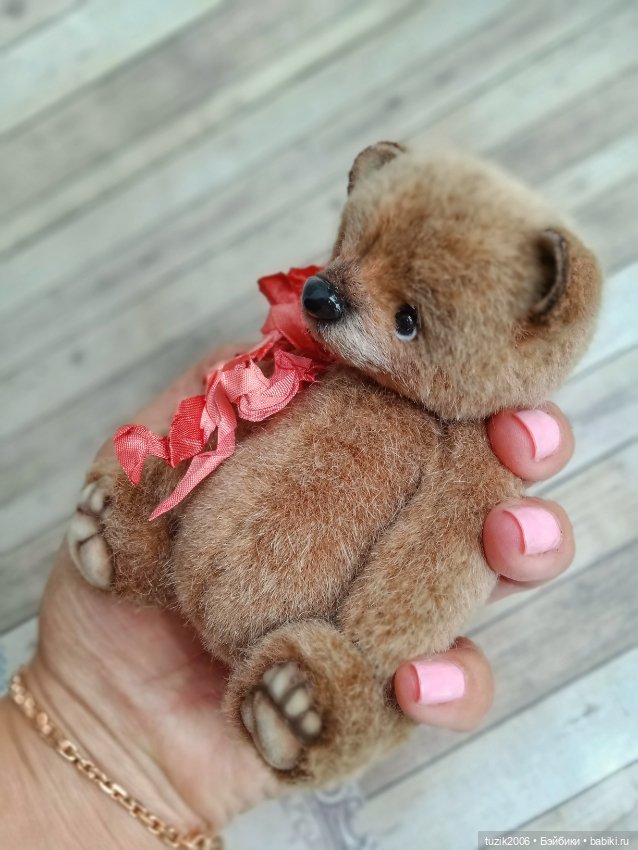Медвежонок Добрыня — Авторские мишки Тедди и друзья: фото (фото 2)