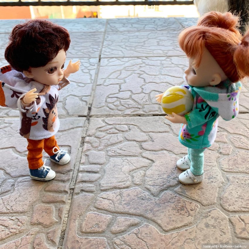 Малыши Агата и Рома — Куклы Baboliy (Баболи