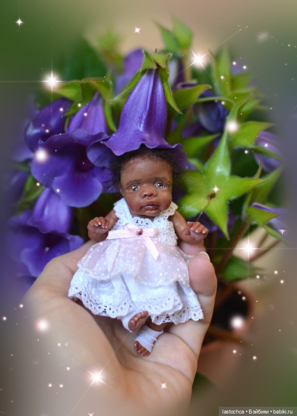 Мулаточка — Лепка авторских кукол: полимерная глина (фото 4)