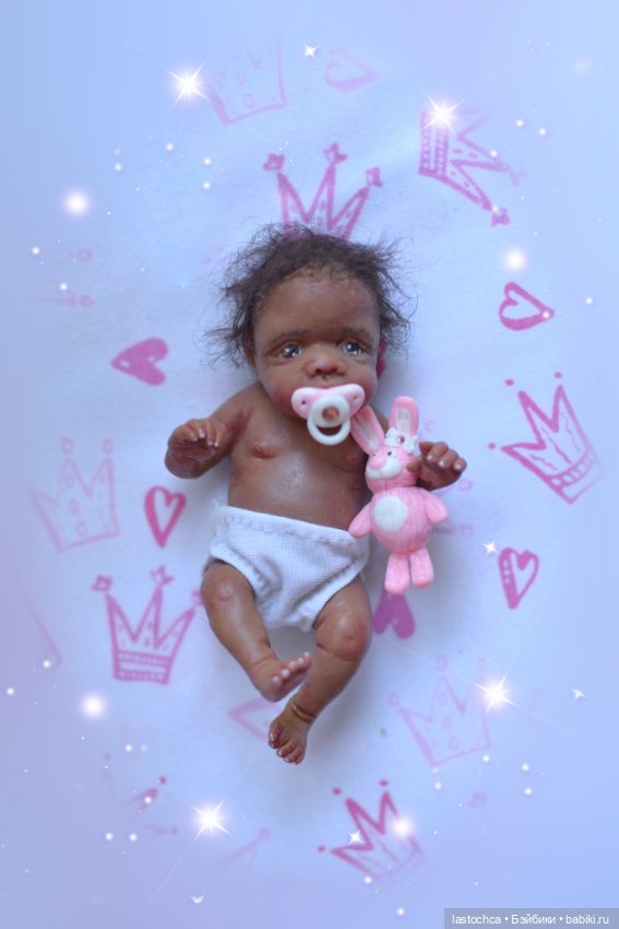 Мулаточка — Лепка авторских кукол: полимерная глина (фото 7)