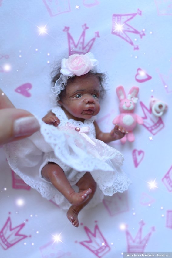 Мулаточка — Лепка авторских кукол: полимерная глина (фото 6)