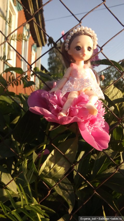 Моя любовь, кукла Лёля - принцесса пионов (фото 2)