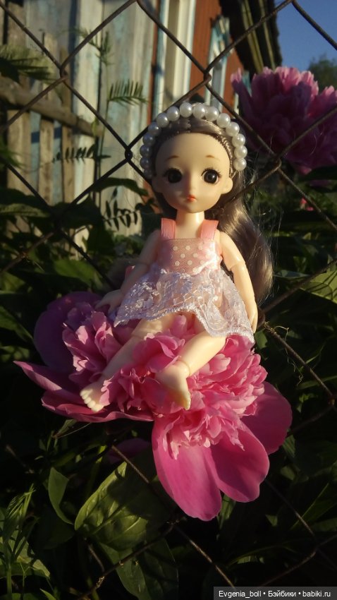 Моя любовь, кукла Лёля - принцесса пионов (фото 3)