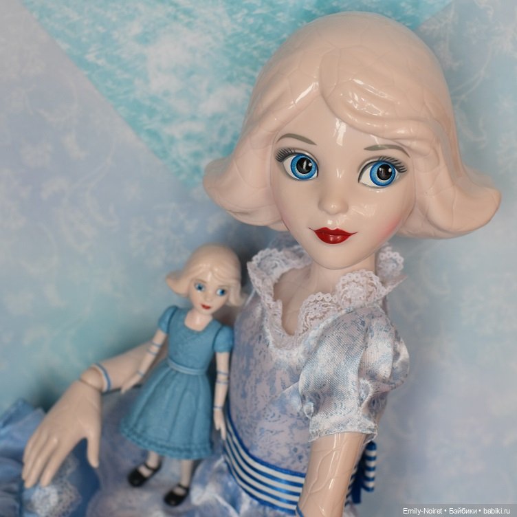 Две "фарфоровые" куколки — Разные шарнирные куклы (не БЖД): редкие (фото 6)