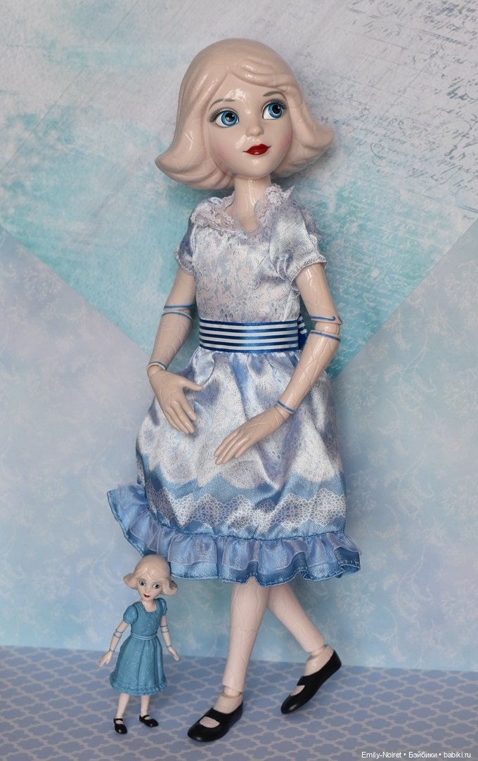 Две "фарфоровые" куколки — Разные шарнирные куклы (не БЖД): редкие (фото 9)