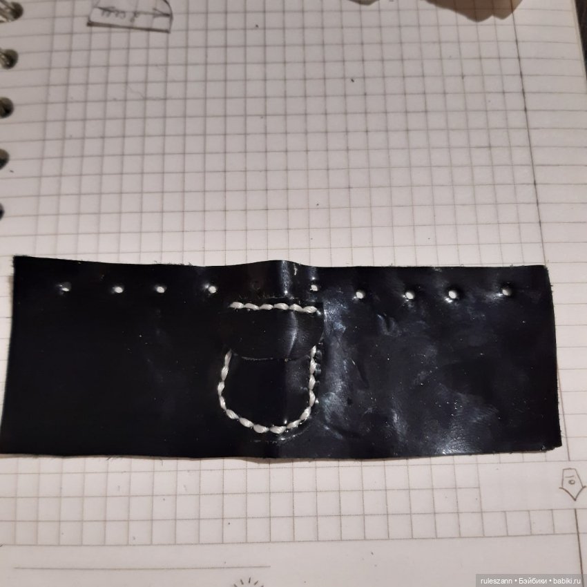 Не большой МК по изготовлению кукольного рюкзачка (фото 2)