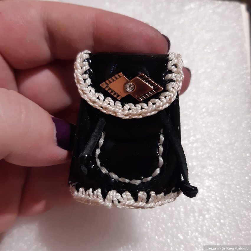 Не большой МК по изготовлению кукольного рюкзачка (фото 6)