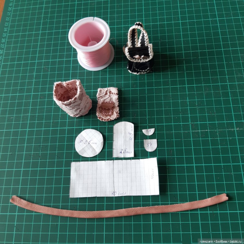 Не большой МК по изготовлению кукольного рюкзачка (фото 7)