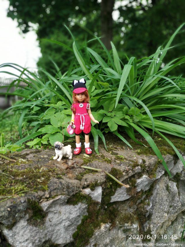 Карина в парке — Куклы Kathe Kruse (Кате/Кэте Крузе): фото (фото 3)
