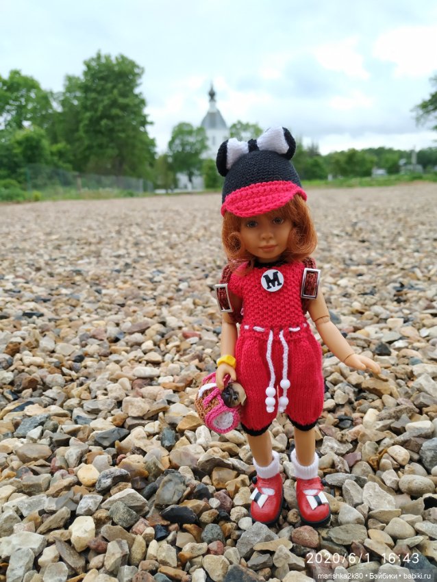 Карина в парке — Куклы Kathe Kruse (Кате/Кэте Крузе): фото (фото 2)