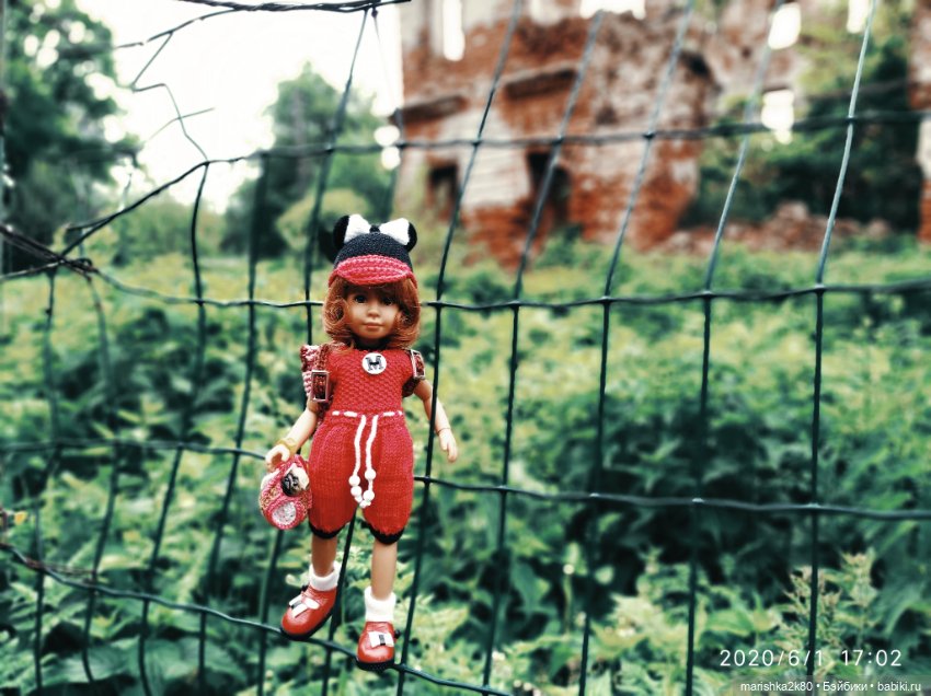 Карина в парке — Куклы Kathe Kruse (Кате/Кэте Крузе): фото (фото 8)