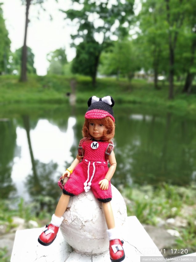 Карина в парке — Куклы Kathe Kruse (Кате/Кэте Крузе): фото (фото 10)