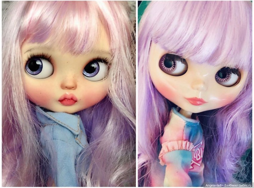 Малышки Blythe. Фото До и После