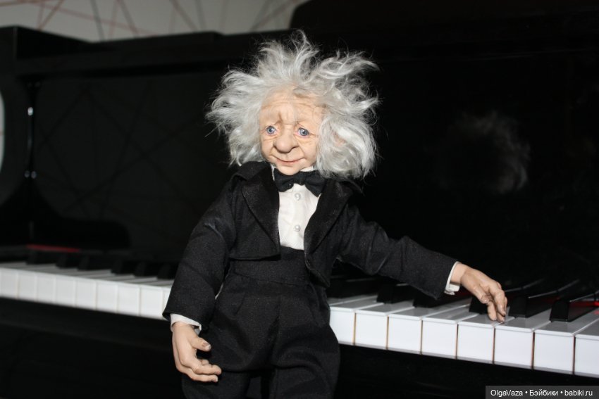 Музыкантский гном — Лепка авторских кукол: полимерная глина (фото 4)