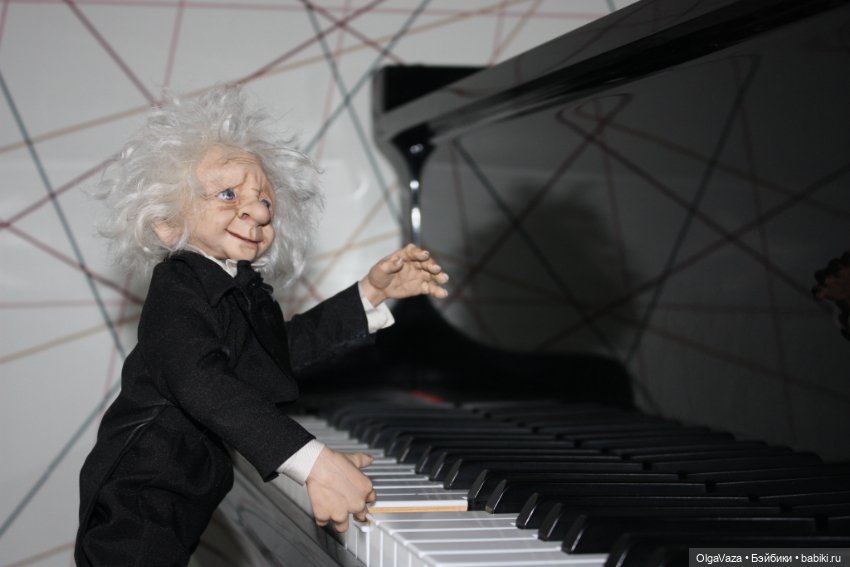 Музыкантский гном — Лепка авторских кукол: полимерная глина (фото 3)