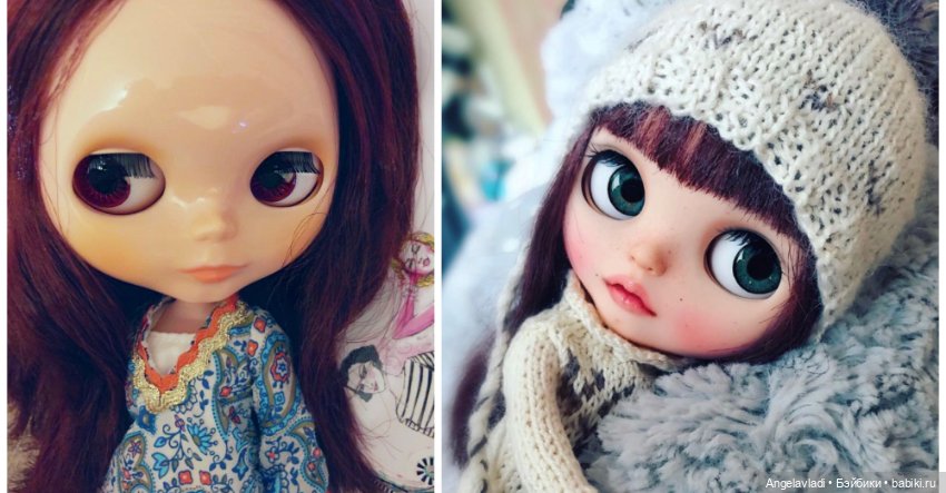 Малышки Blythe. Фото До и После (фото 10)