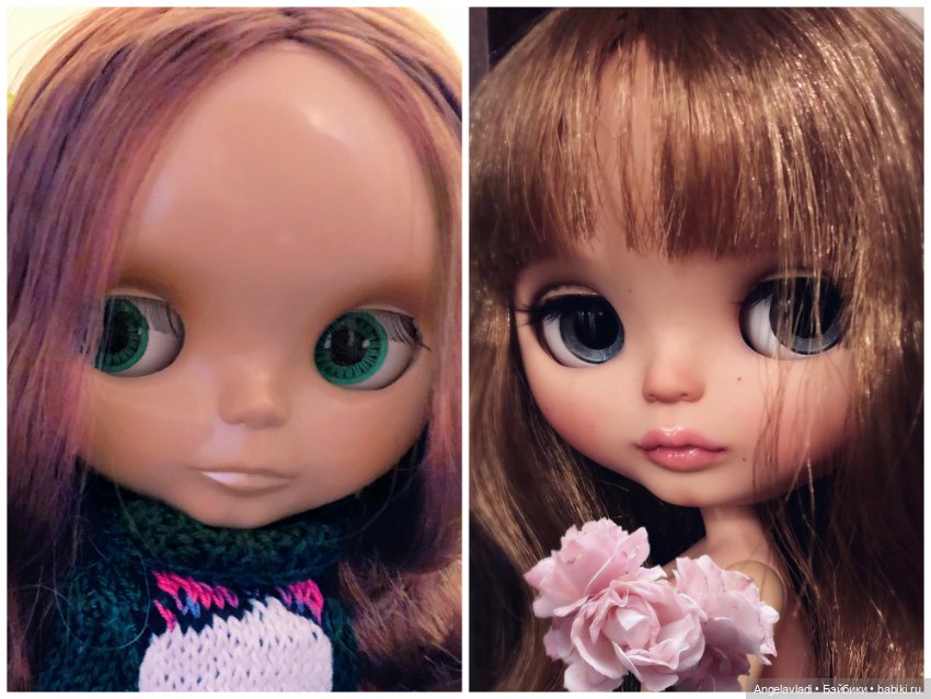 Малышки Blythe. Фото До и После