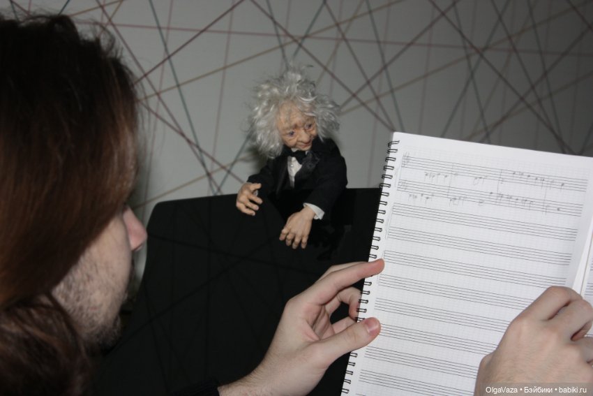 Музыкантский гном — Лепка авторских кукол: полимерная глина (фото 8)