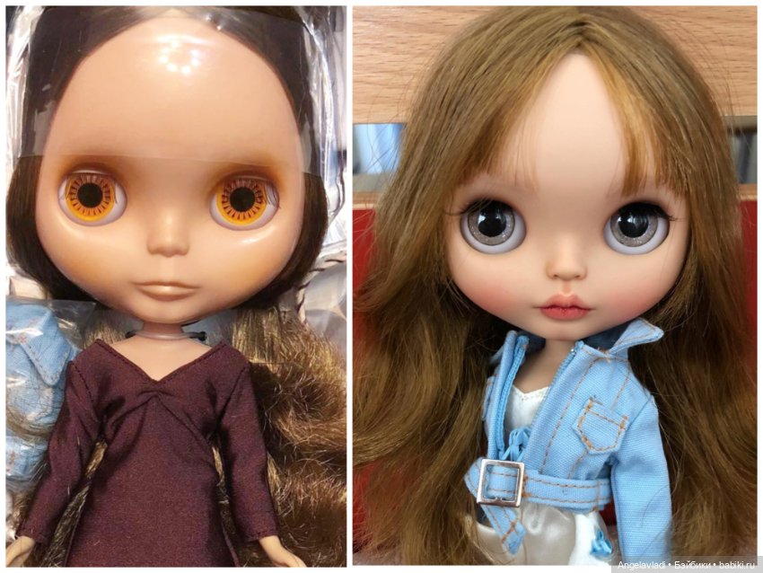 Малышки Blythe. Фото До и После