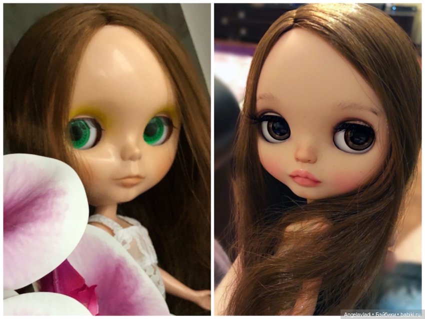 Малышки Blythe. Фото До и После (фото 5)