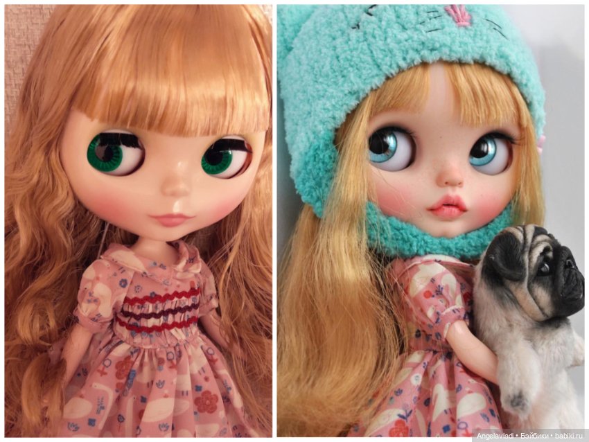 Малышки Blythe. Фото До и После (фото 6)