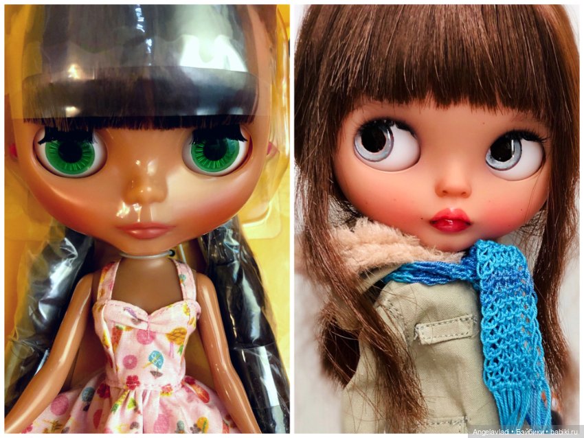 Малышки Blythe. Фото До и После (фото 4)