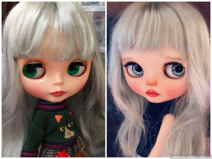 Малышки Blythe. Фото До и После