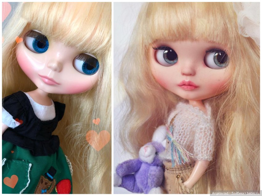 Малышки Blythe. Фото До и После (фото 8)