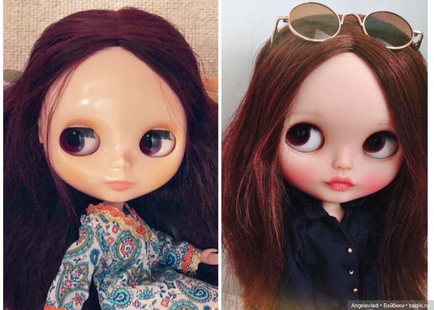 Малышки Blythe. Фото До и После