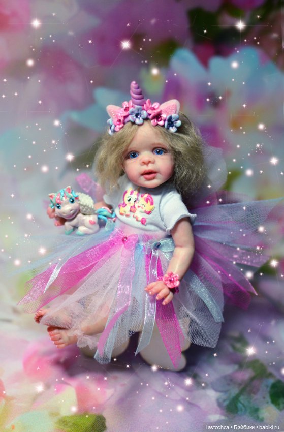 Единорожка — Лепка авторских кукол: полимерная глина (фото 5)