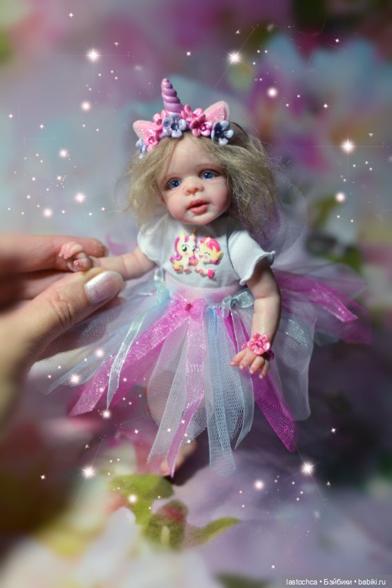 Единорожка — Лепка авторских кукол: полимерная глина (фото 3)