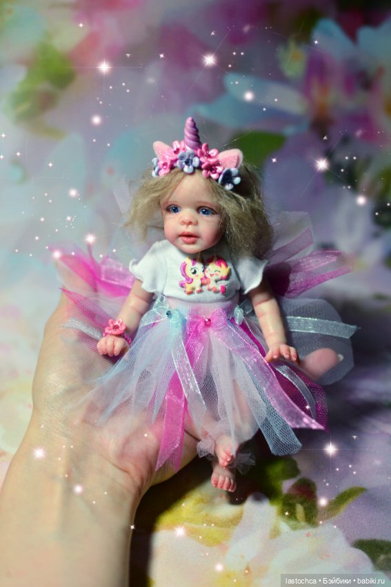 Единорожка — Лепка авторских кукол: полимерная глина (фото 4)