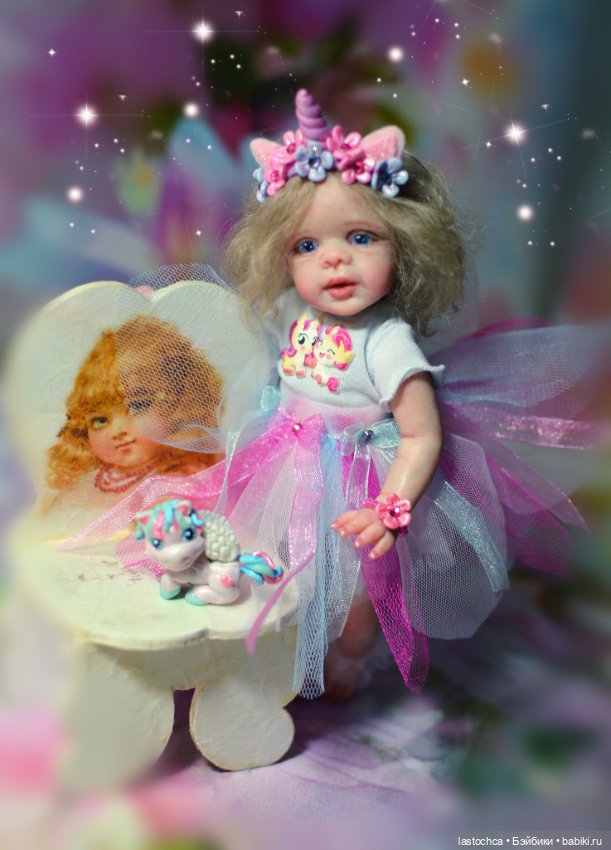 Единорожка — Лепка авторских кукол: полимерная глина (фото 6)