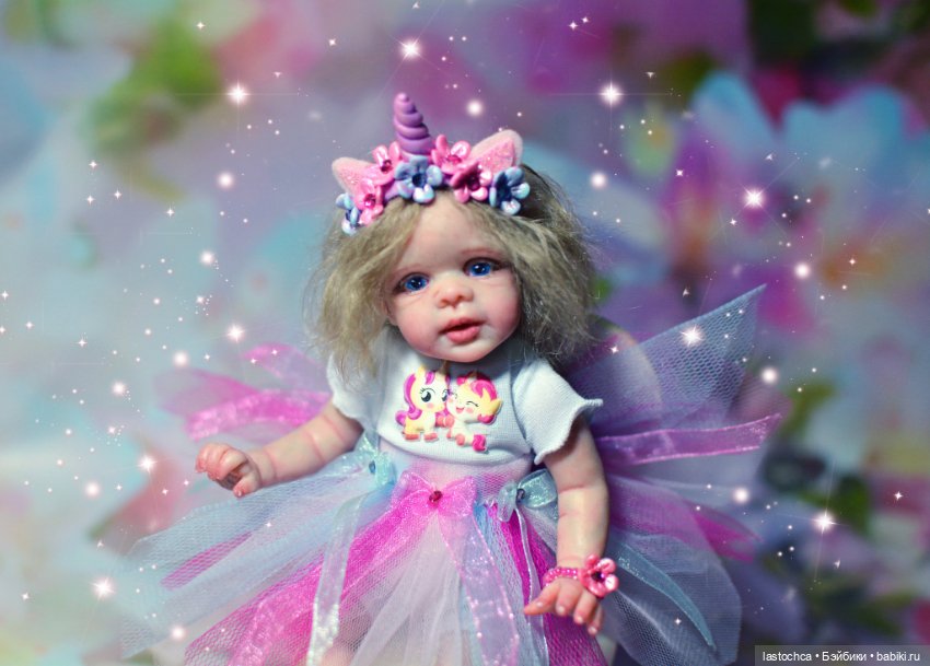 Единорожка — Лепка авторских кукол: полимерная глина