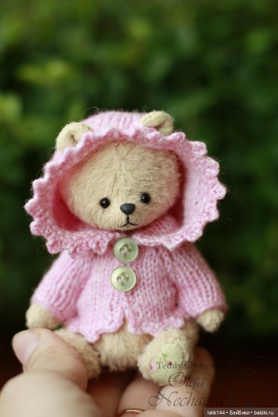 Мишка-малышка Лея — Авторские мишки Тедди и друзья: фото (фото 5)