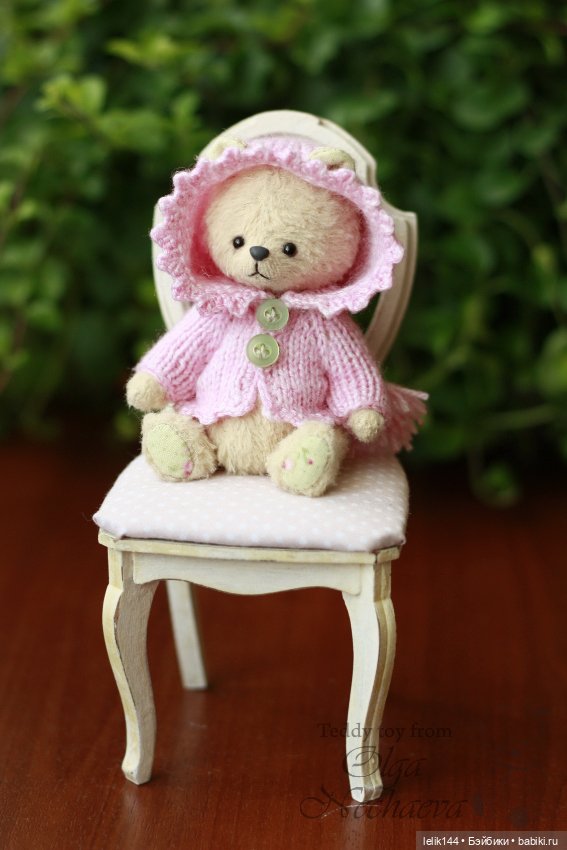 Мишка-малышка Лея — Авторские мишки Тедди и друзья: фото (фото 4)