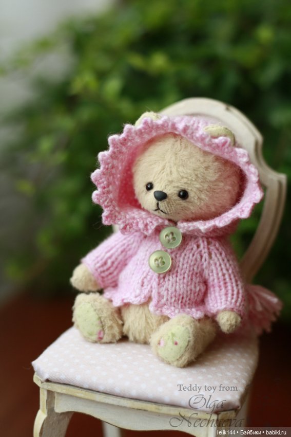 Мишка-малышка Лея — Авторские мишки Тедди и друзья: фото (фото 2)